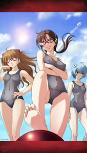 Page 259 of Otokorashiku Suimin Dounyuu Zai o Tsukatte, Shinji ga Asuka o Rape suru CG Shuu - preview thumbnail