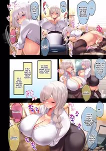 Page 8 of The daily grind of performing lewd duties alongside "Ima-chan"-a cool-headed, taciturn, petite, and busty day laborer-and a gentle, easygoing, and equally busty "Mom." - preview thumbnail