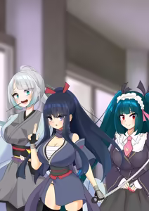 Page 129 of Endless Bad End Joutai Henka Haiboku Shita Samurai-chan to Saikai o Hatasu Shinobu-chan - preview thumbnail