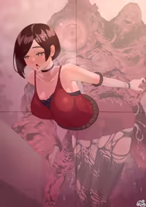 Page 12 of RE2 Ada BAD END - preview thumbnail
