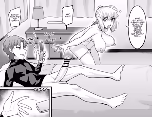 Page 5 of Shinji, the Stud, has Wild Sex with Saber and the Others - preview thumbnail