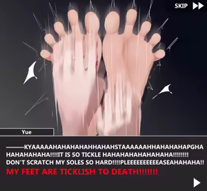 Page 9 of Yue's tickle life Part 1+2 - preview thumbnail