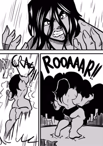 Page 8 of Betty Hulk AU: The First Transformation - preview thumbnail