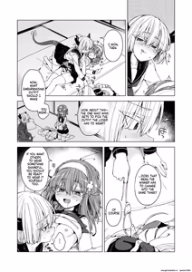 Page 6 of Shima Hitsuji (Unazuki)] Ako-chan to Samael♀ ga Cosplay de Ichaicha Suru Hon - preview thumbnail
