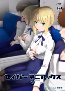 Saber Maniacs 2 - hentai manga cover image