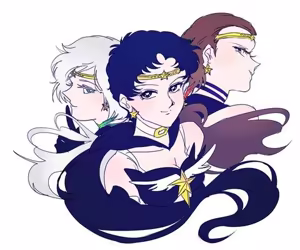 Page 127 of Sailor moon art compilation - preview thumbnail