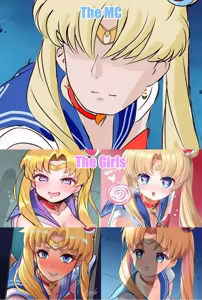 Page 156 of Sailor moon art compilation - preview thumbnail