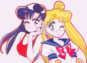 Page 29 of Sailor moon art compilation - preview thumbnail