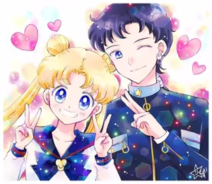 Page 46 of Sailor moon art compilation - preview thumbnail