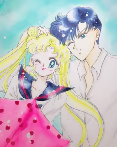 Page 60 of Sailor moon art compilation - preview thumbnail