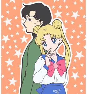 Page 64 of Sailor moon art compilation - preview thumbnail