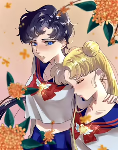 Page 87 of Sailor moon art compilation - preview thumbnail