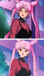 Page 91 of Sailor moon art compilation - preview thumbnail