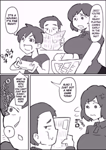 The story of a mother who was mugged in front of her family on the weekend — hentai manga cover on Fhentai