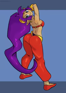 Page 8 of Shantae Ass Collection - preview thumbnail