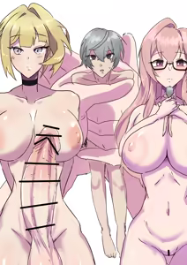Evelyn x Yanagi x Wise vore - hentai manga cover image