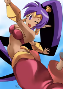 Page 8 of Shantae Ass Collection - preview thumbnail