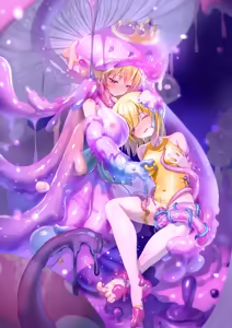Page 4 of 史莱姆娘和蘑菇娘的黏糊糊调教（r18） - preview thumbnail