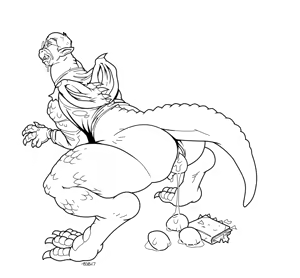 Page 698 of Big, Scaly & Female - preview thumbnail