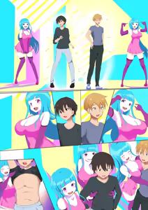 MEMEME TSF - hentai manga cover image