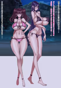 Page 10 of Misa-nee & Erika's swimsuits revealed at the beach - preview thumbnail