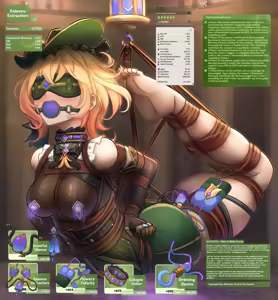 Page 17 of Genshin Cursed Loot #13 - Emilie - preview thumbnail