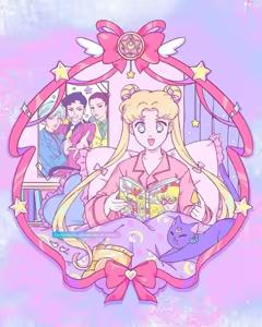 Page 113 of Sailor moon art compilation - preview thumbnail