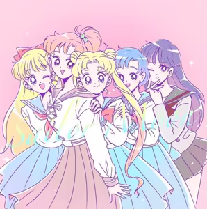 Page 199 of Sailor moon art compilation - preview thumbnail