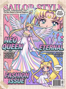 Page 259 of Sailor moon art compilation - preview thumbnail
