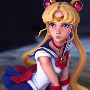 Page 3 of Sailor moon art compilation - preview thumbnail
