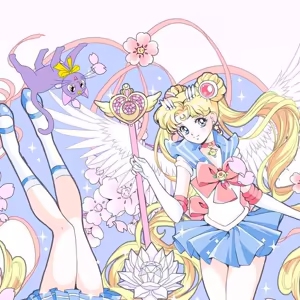 Page 68 of Sailor moon art compilation - preview thumbnail