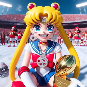 Page 7 of Sailor moon art compilation - preview thumbnail