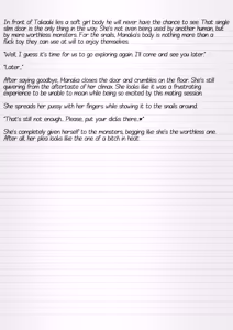 Page 24 of Misuke's Short Stories 34 - Manaka & Snails - preview thumbnail
