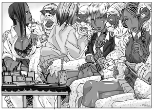 Page 100 of Cho ~Namaiki na Kuro Gal JK to Pakoritai Kimo Oyaji-tachi - preview thumbnail