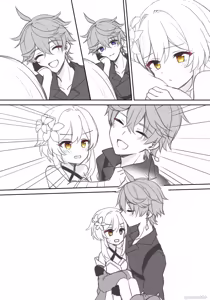 Page 18 of Hotaru-chan ga massaaji de Taru ni sokuo chi icharabu manga (Genshin Impact) | 荧被达达利亚的按摩手法瞬间攻陷的恩爱色色漫画 - preview thumbnail