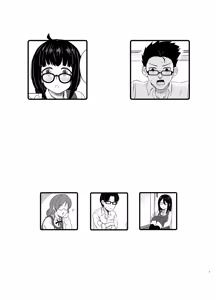 Page 2 of Megane Kouhai no Mousou Ero Shousetsu - preview thumbnail