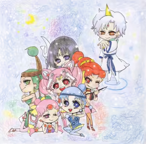 Page 10 of sailor moon art compilation - preview thumbnail