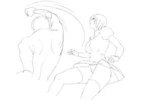 Page 14 of FC2 Blog Sketches - preview thumbnail