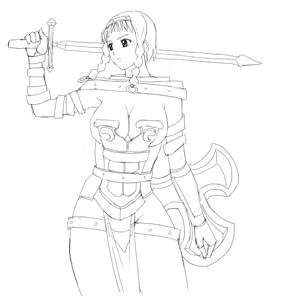 Page 293 of FC2 Blog Sketches - preview thumbnail