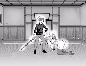 Page 20 of Arutoria, Shinji to yoru no sanpo❤ - preview thumbnail