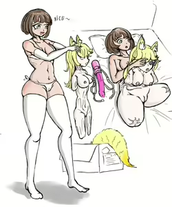 关于我穿上人棍皮被姐姐当做肉便器这件事 — hentai manga cover on Fhentai