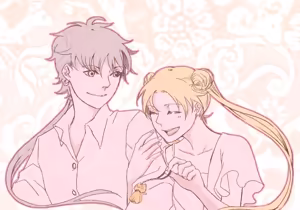 Page 23 of sailor moon art compilation - preview thumbnail