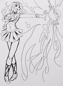 Page 25 of sailor moon art compilation - preview thumbnail