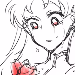 Page 44 of sailor moon art compilation - preview thumbnail