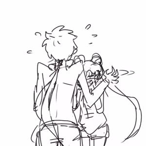 Page 45 of sailor moon art compilation - preview thumbnail