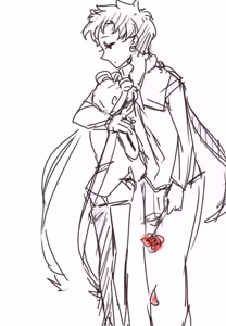 Page 46 of sailor moon art compilation - preview thumbnail