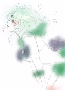 Page 55 of sailor moon art compilation - preview thumbnail