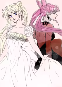 Page 59 of sailor moon art compilation - preview thumbnail