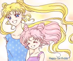 Page 70 of sailor moon art compilation - preview thumbnail