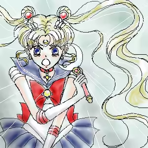 Page 71 of sailor moon art compilation - preview thumbnail